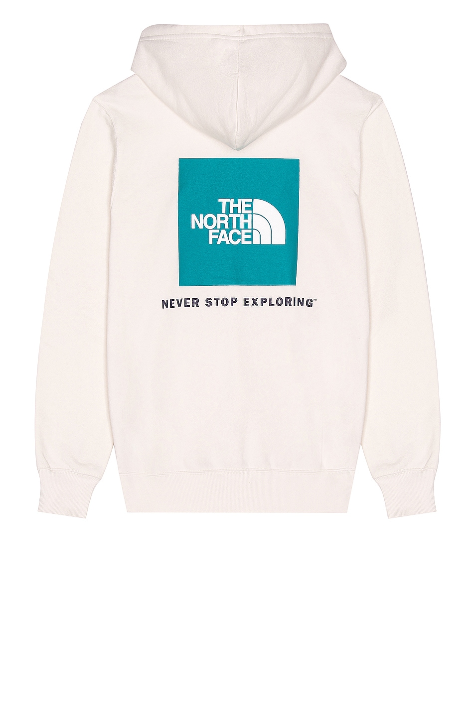 Image 1 of The North Face Box NSE Pullover Hoodie in Gardenia White