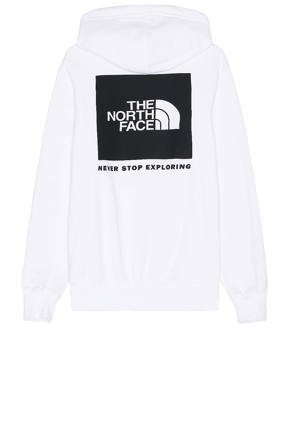 Image 1 of The North Face Box NSE Pullover Hoodie in TNF White & TNF Black