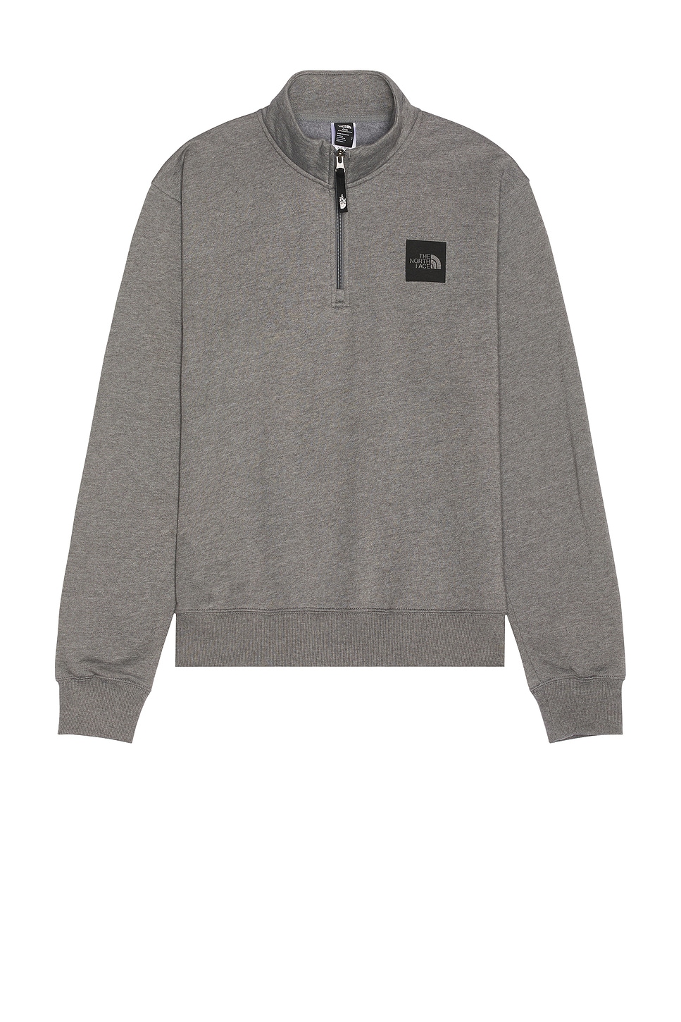 Image 1 of The North Face Box Half Dome 1/4 Zip in TNF Medium Grey Heather