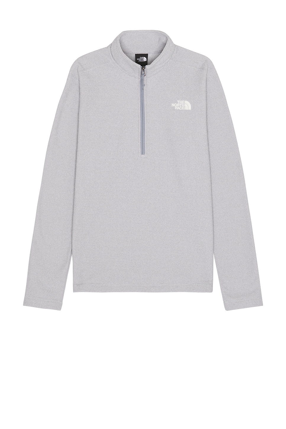 Image 1 of The North Face Textured Cap Rock Sweater in TNF Light Grey Heather
