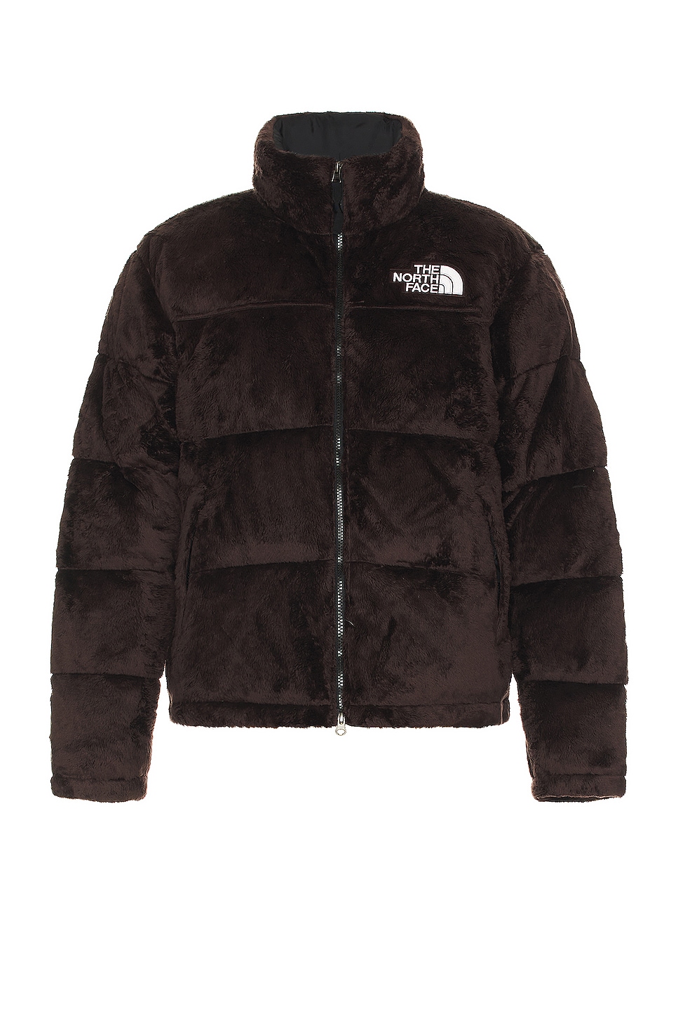 Image 1 of The North Face Versa Velour Nuptse In Coal Brown in Coal Brown