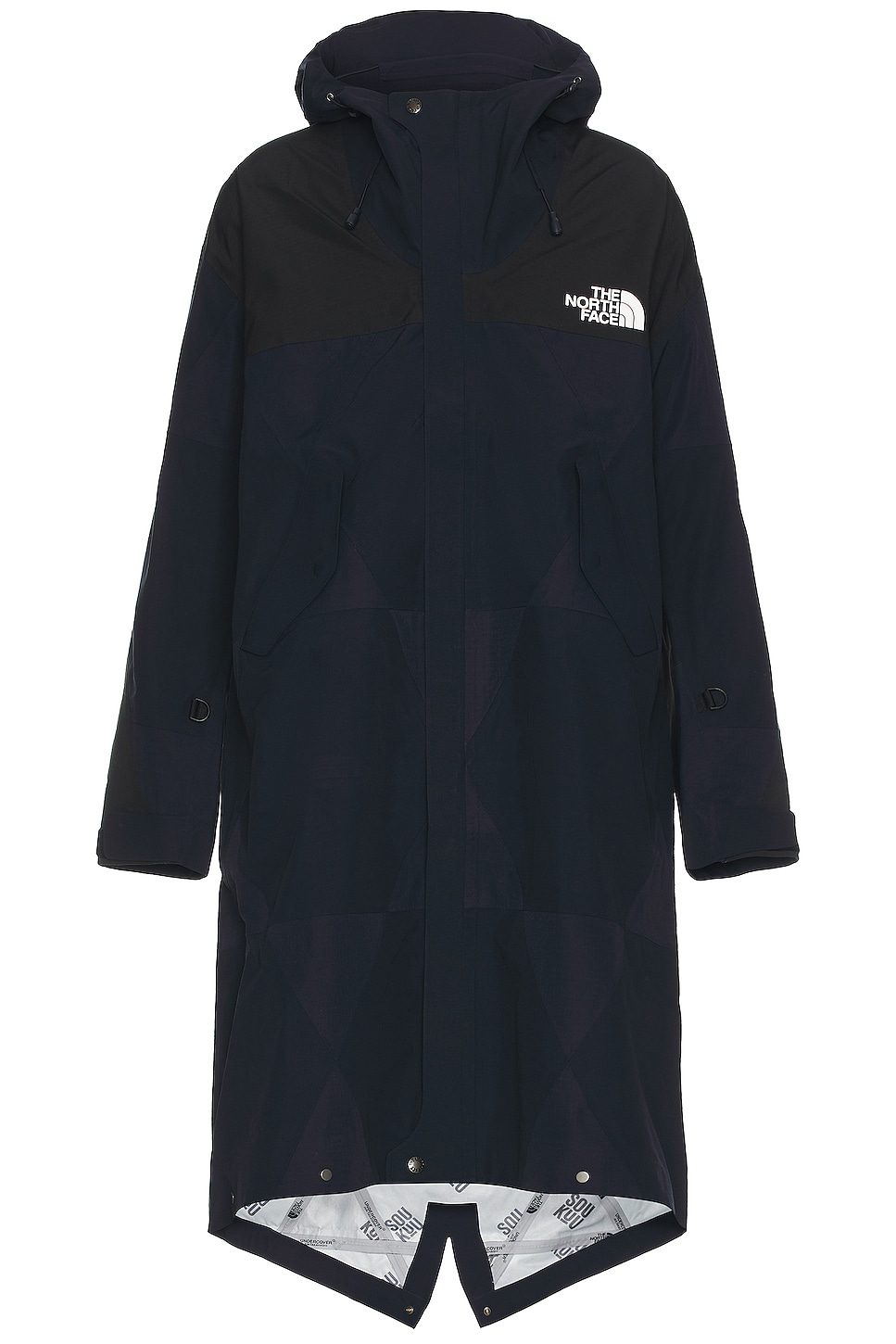 Image 1 of The North Face X Project U Geodesic Shell Jacket in Tnf Black & Aviator Navy