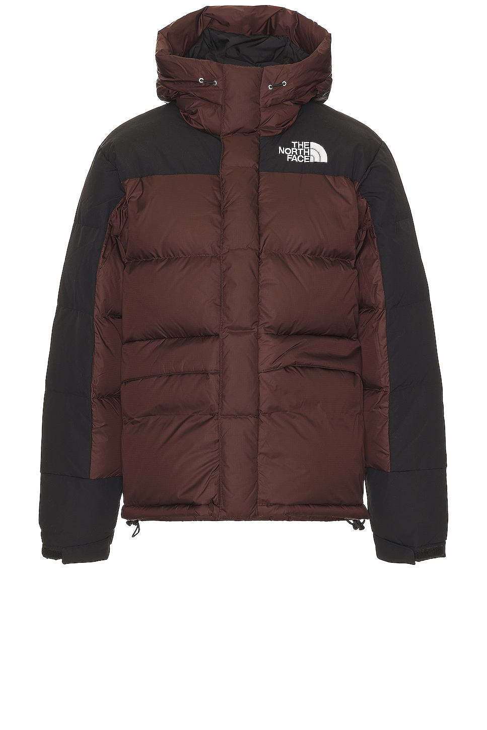Image 1 of The North Face Hmlyn Down Parka in Coal Brown & Tnf Black