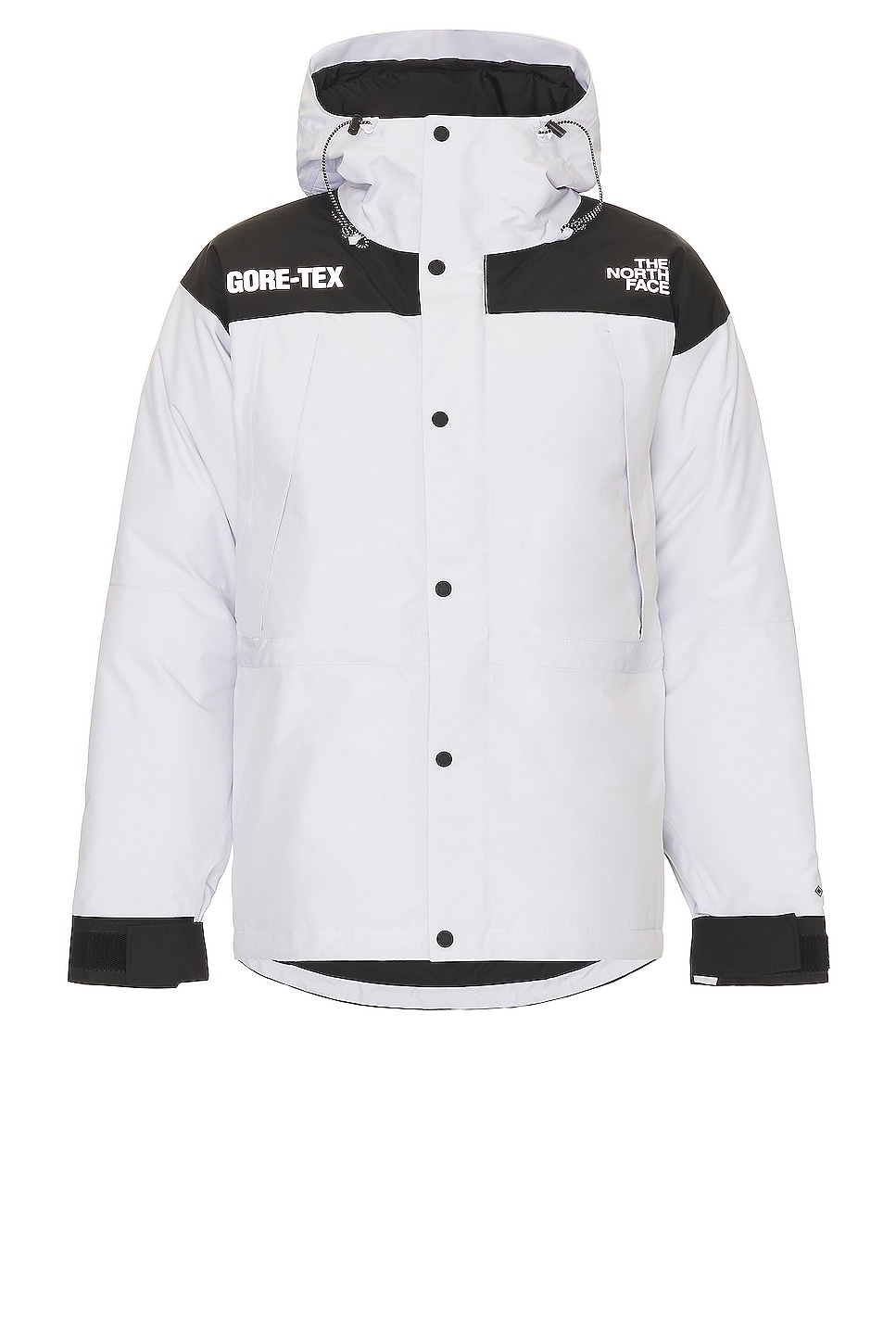 Image 1 of The North Face S Gtx Mountain Guide Insulated Jacket in Tnf White & Silver Reflective