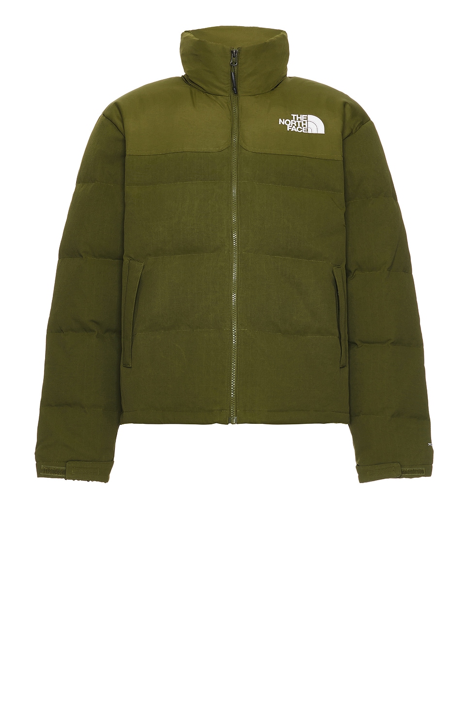 Image 1 of The North Face 92 Ripstop Nuptse Jacket in Forest Olive