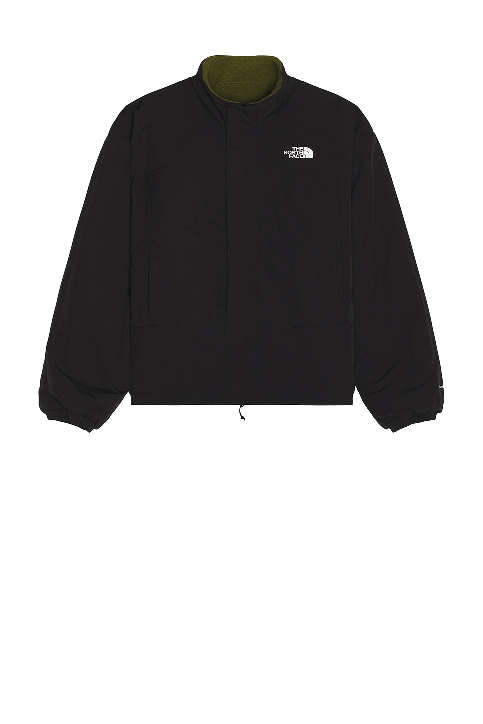 Image 2 of The North Face Yumiori Reversible Jacket in TNF Black & Woodland Green