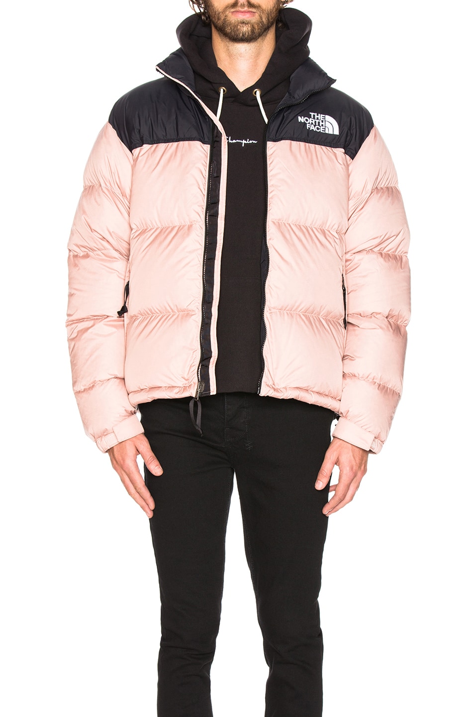 Image 1 of The North Face 1996 Retro Nuptse Jacket in Misty Rose