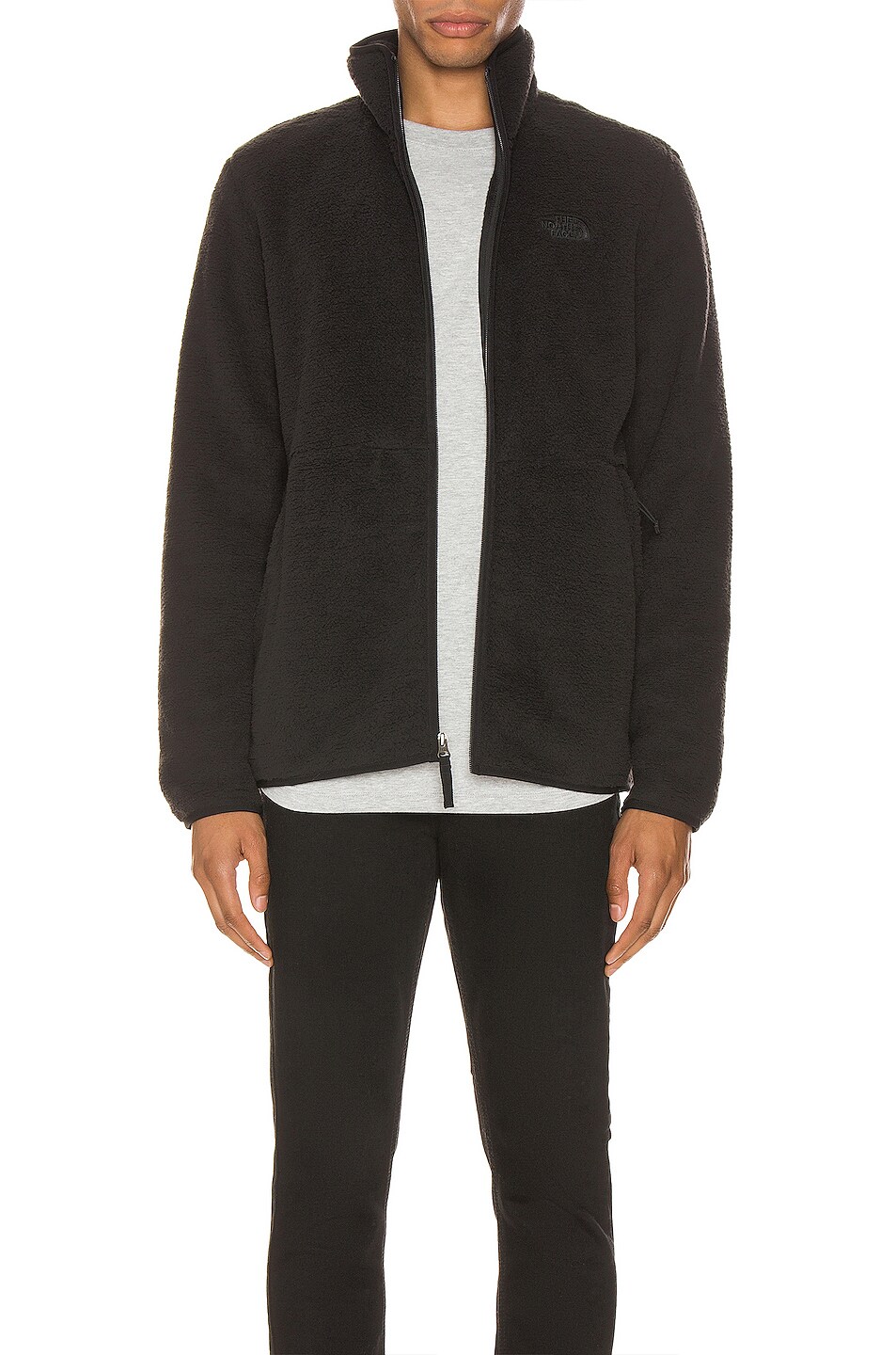 Image 1 of The North Face Dunraven Sherpa Full Zip in TNF Black