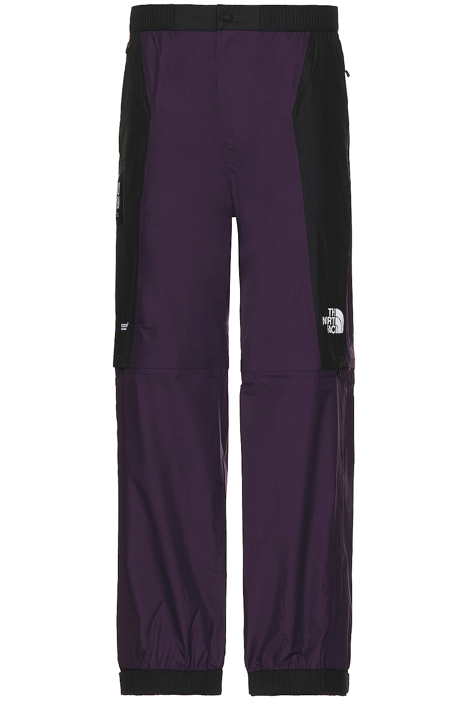 Image 1 of The North Face Soukuu Hike Convertible Shell Pant in Tnf Black & Purple Pennat