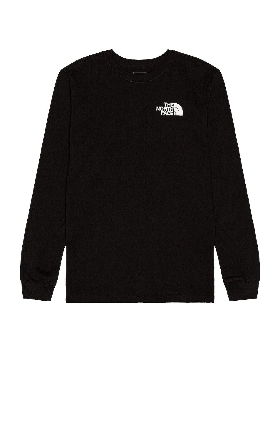 Image 1 of The North Face Long Sleeve Box NSE Tee in TNF Black