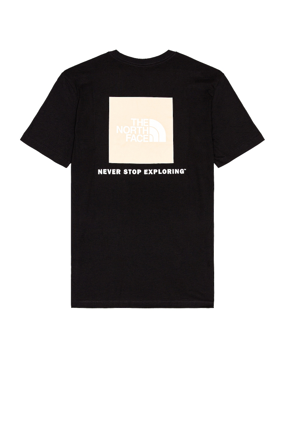 Image 1 of The North Face Box NSE Tee in Black & Gravel