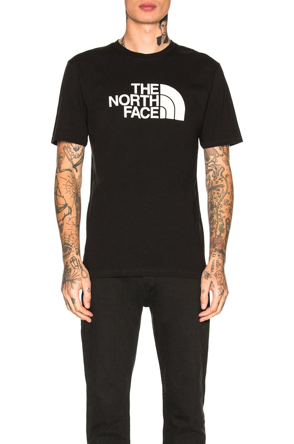 Image 1 of The North Face Half Dome Tee in TNF Black