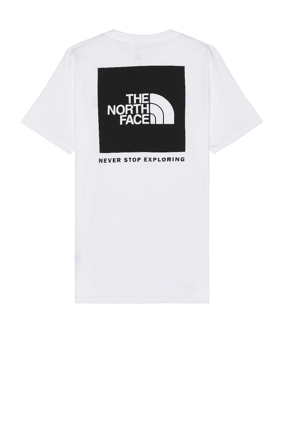 Image 1 of The North Face Box Nse Tee in Tnf White & Tnf Black
