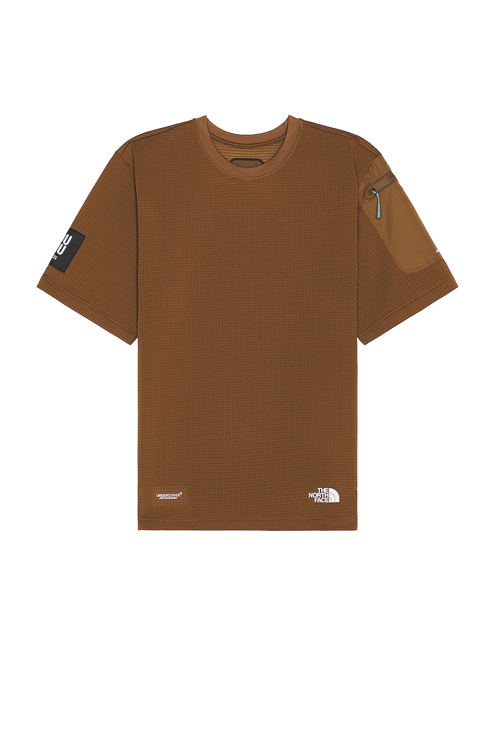 Image 1 of The North Face X Project U Dotknit T-shirt in Sepia Brown