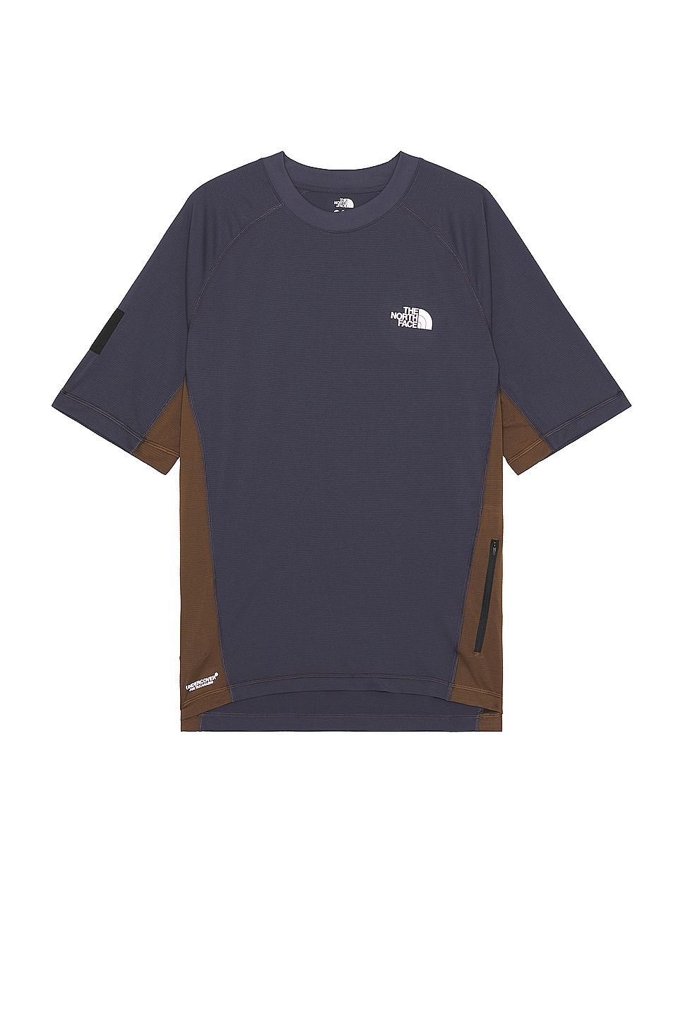 Image 1 of The North Face Soukuu Trail Run Short Sleeve Tee in Periscope Grey