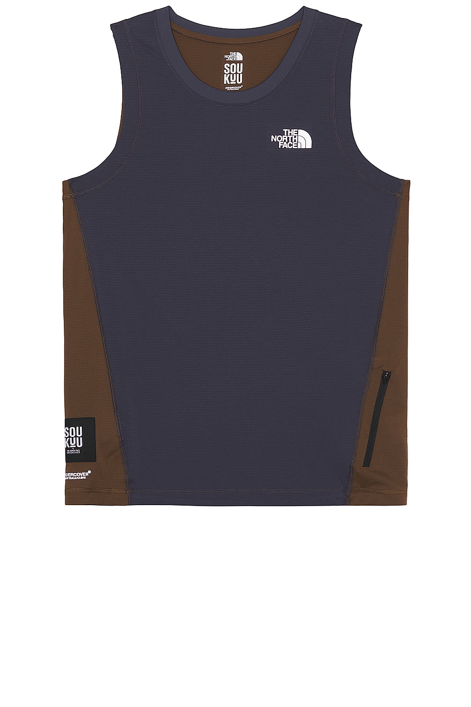 Image 1 of The North Face Soukuu Trail Run Tank Top in Periscope Grey