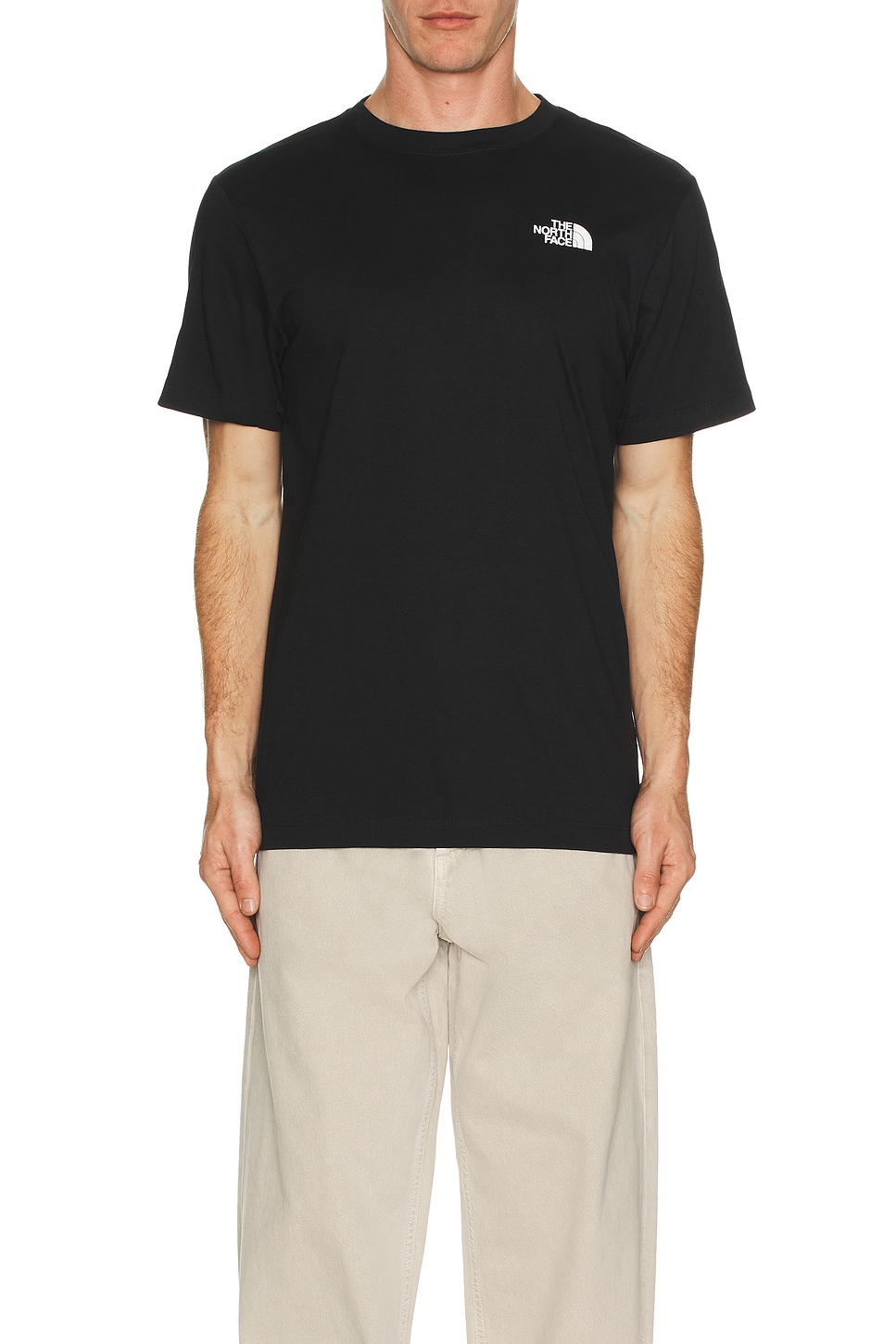 Image 1 of The North Face Short Sleeve Core Box NSE Tee in TNF Black & TNF White