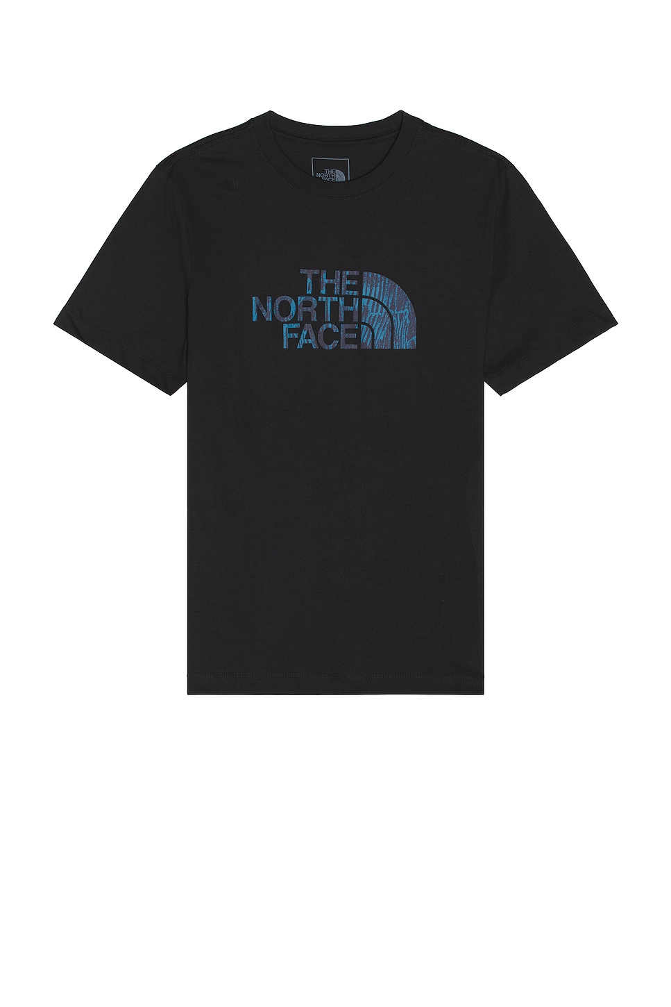 Image 1 of The North Face Evolution Regenerative Ink Half Dome Tee in TNF Black