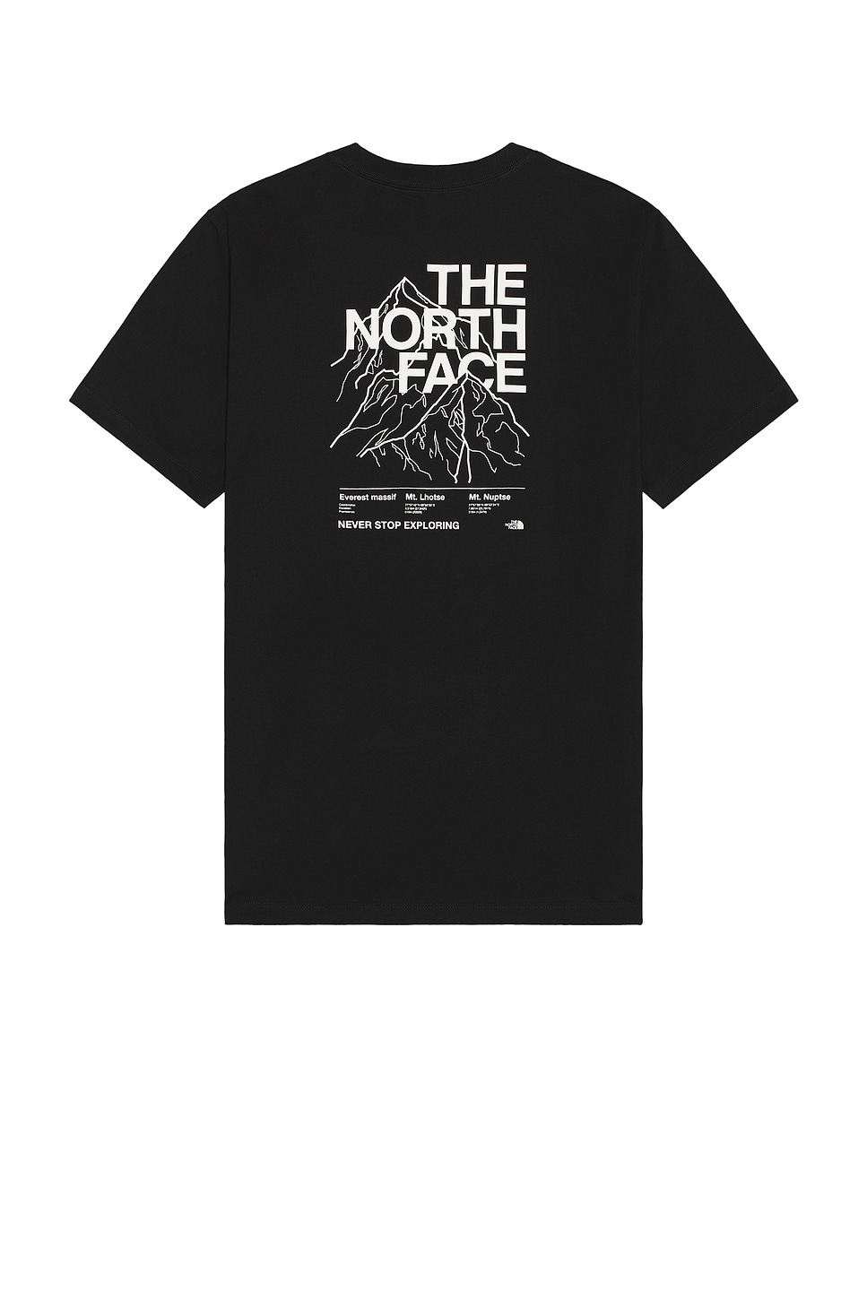 Image 1 of The North Face Evolution Half Dome Tee in TNF Black