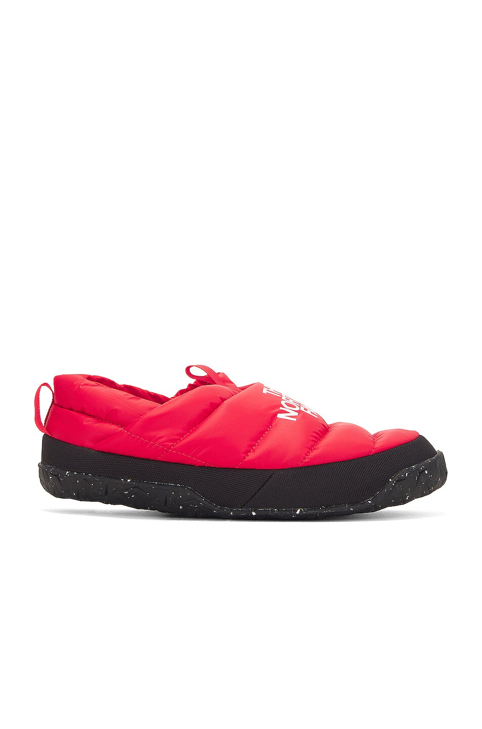 Image 1 of The North Face Nuptse Mule in TNF Red & TNF Black