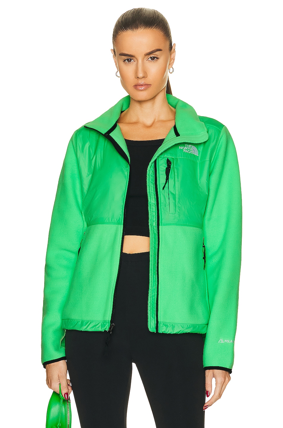 Image 1 of The North Face Denali Jacket in Chlorophyll Green
