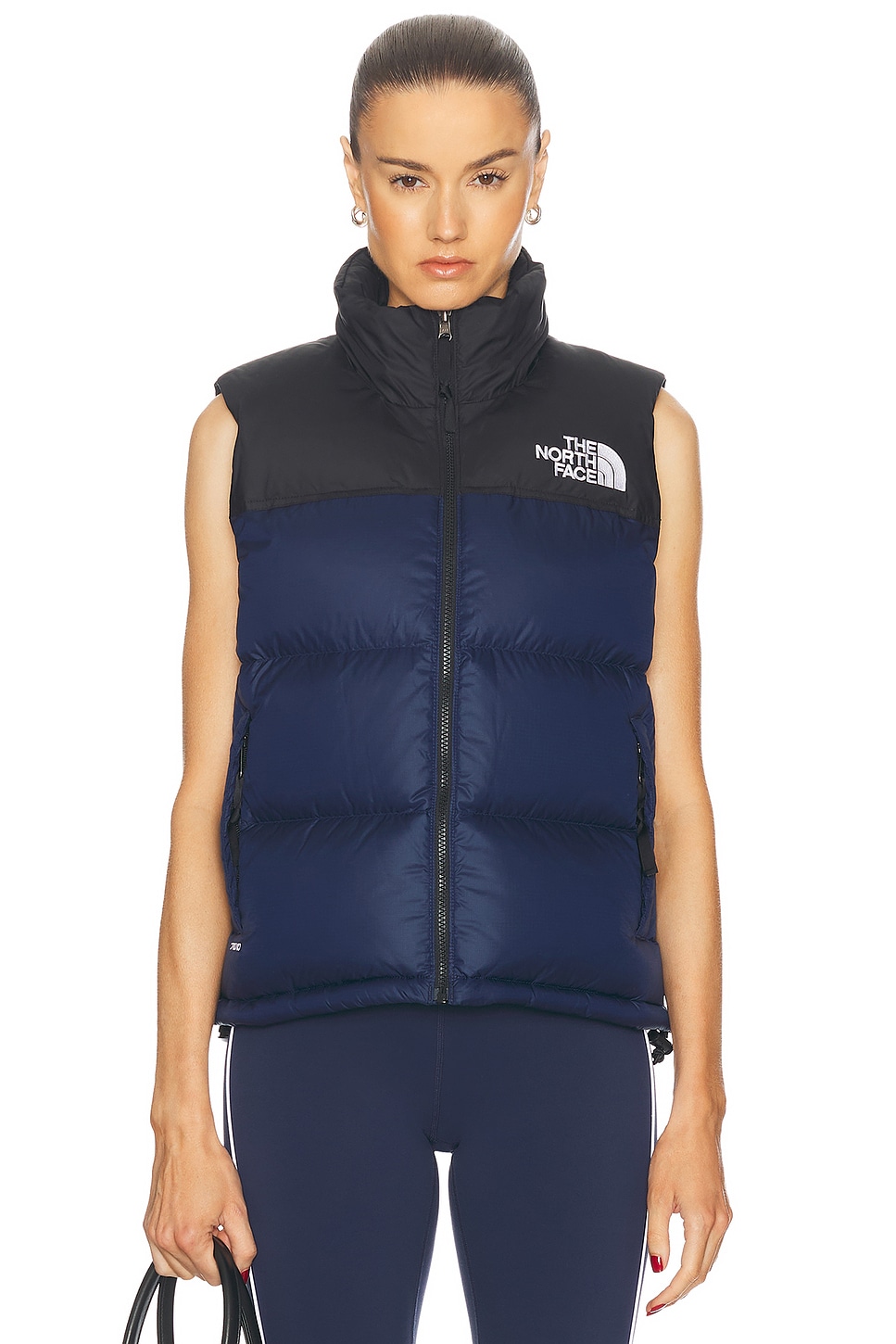 1996 Retro Nuptse Vest in Navy