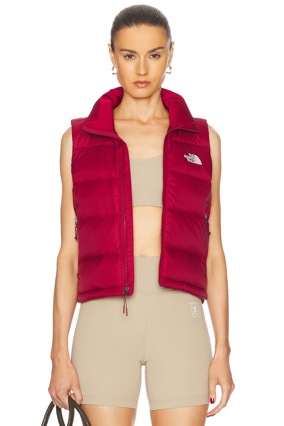 Hydrenalite Down Vest in Burgundy