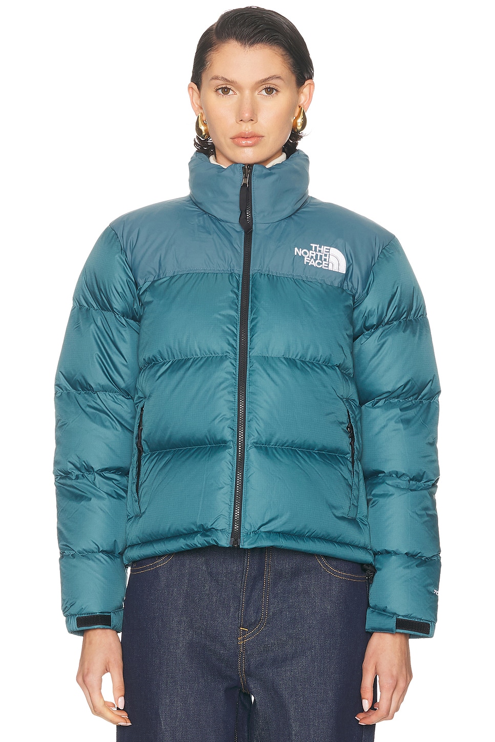 The North Face 1996 Retro Nuptse Jacket In Green