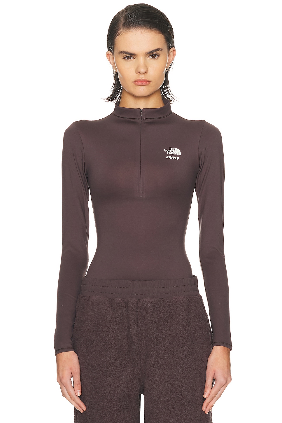 Image 1 of The North Face x SKIMS Refina Long Sleeve Top in SK Phoenix