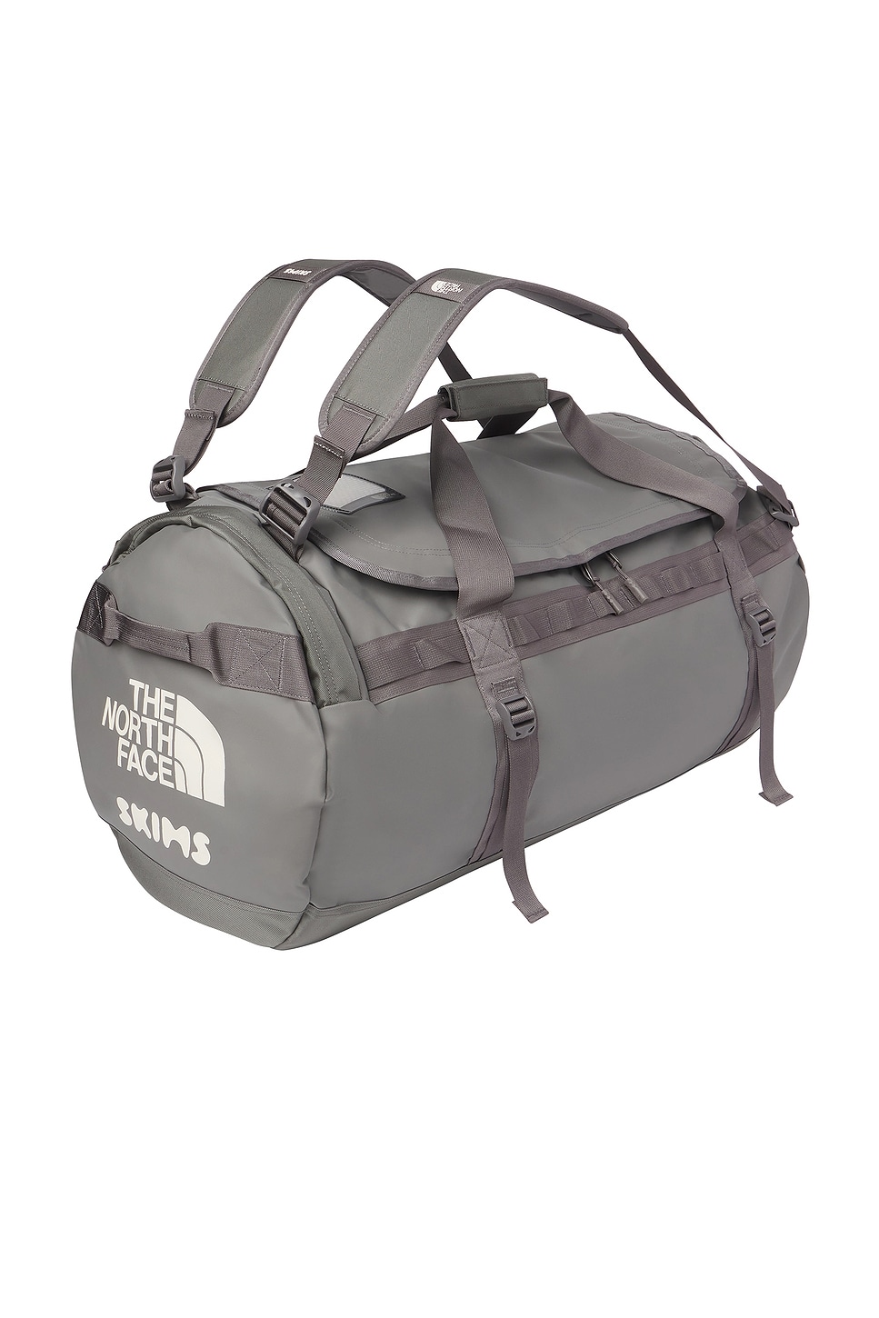 The North Face x SKIMS Large Base Camp Duffel Bag in Charcoal,Black