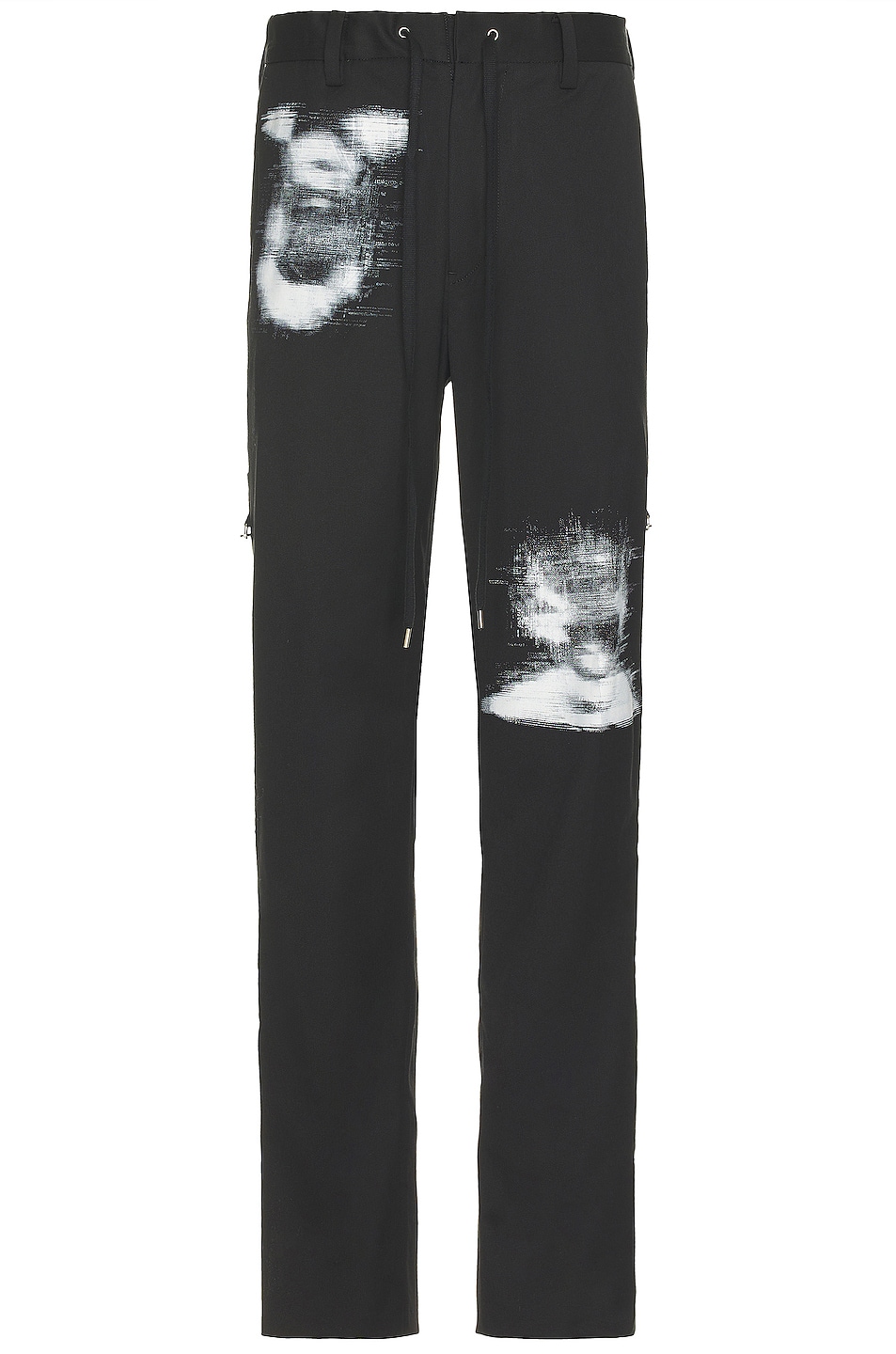 Image 1 of TAKAHIROMIYASHITA The Soloist Side Tape Front Pant in Black