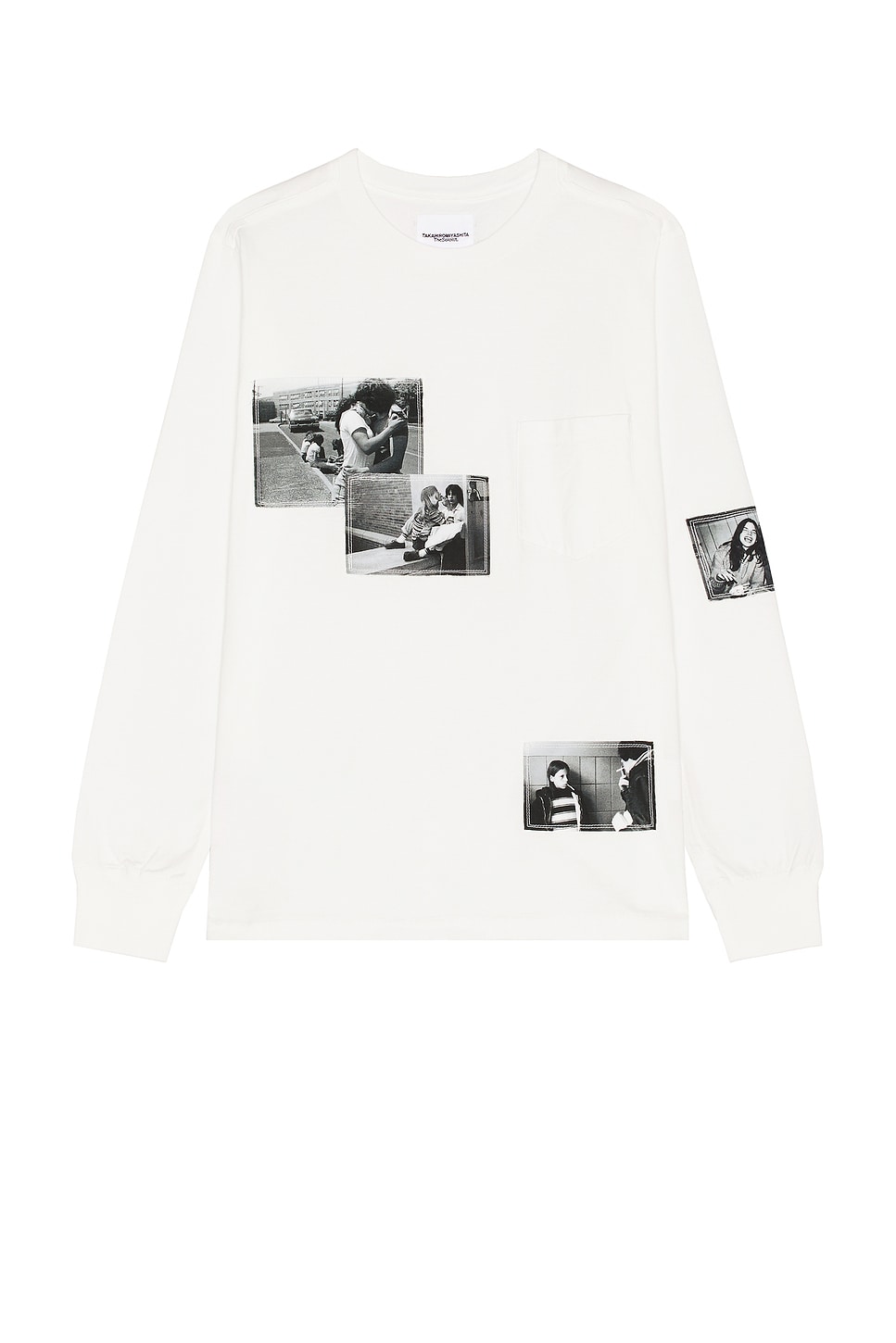 Takahiromiyashita The Soloist Graphic Tee In White