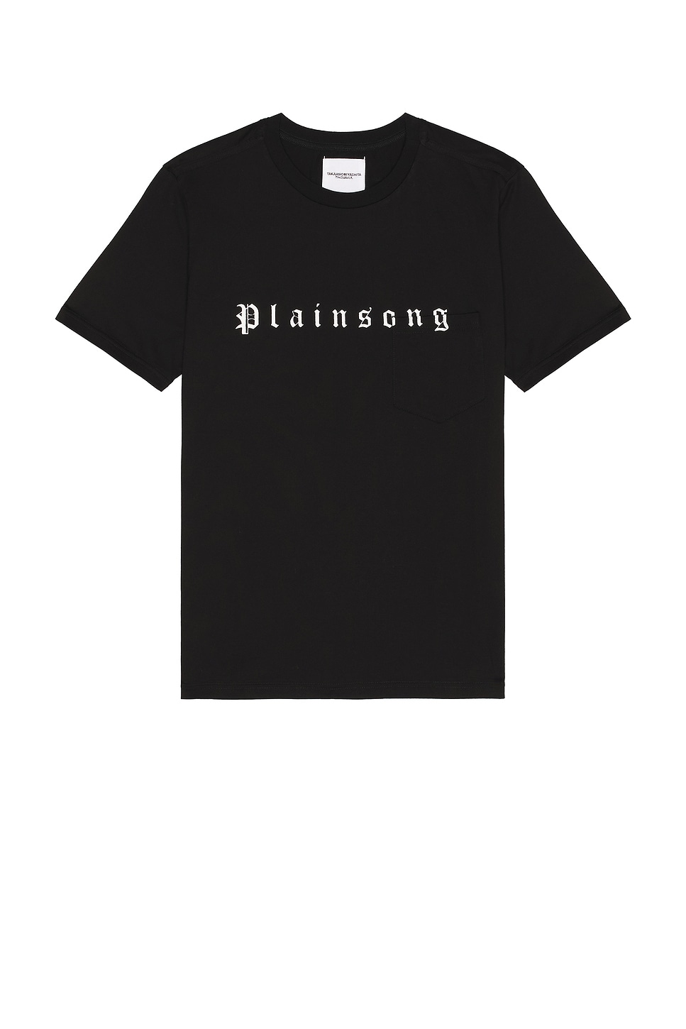 TAKAHIROMIYASHITA The Soloist Plainsong Short Sleeve Tee in Black