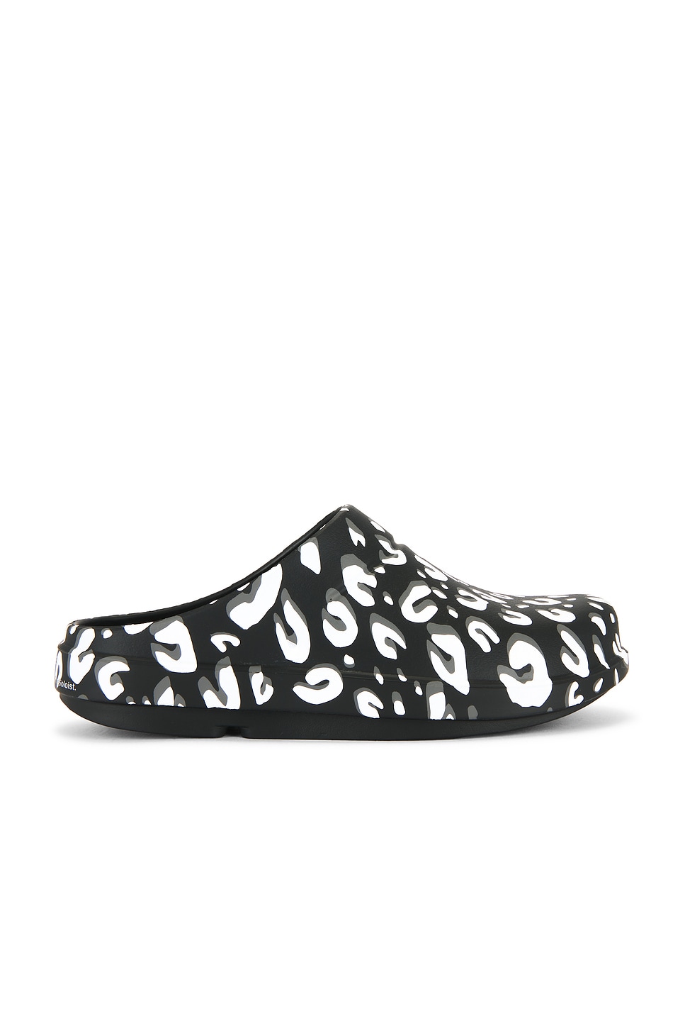 Image 1 of TAKAHIROMIYASHITA The Soloist x OFFOS Leopard Clog in Black