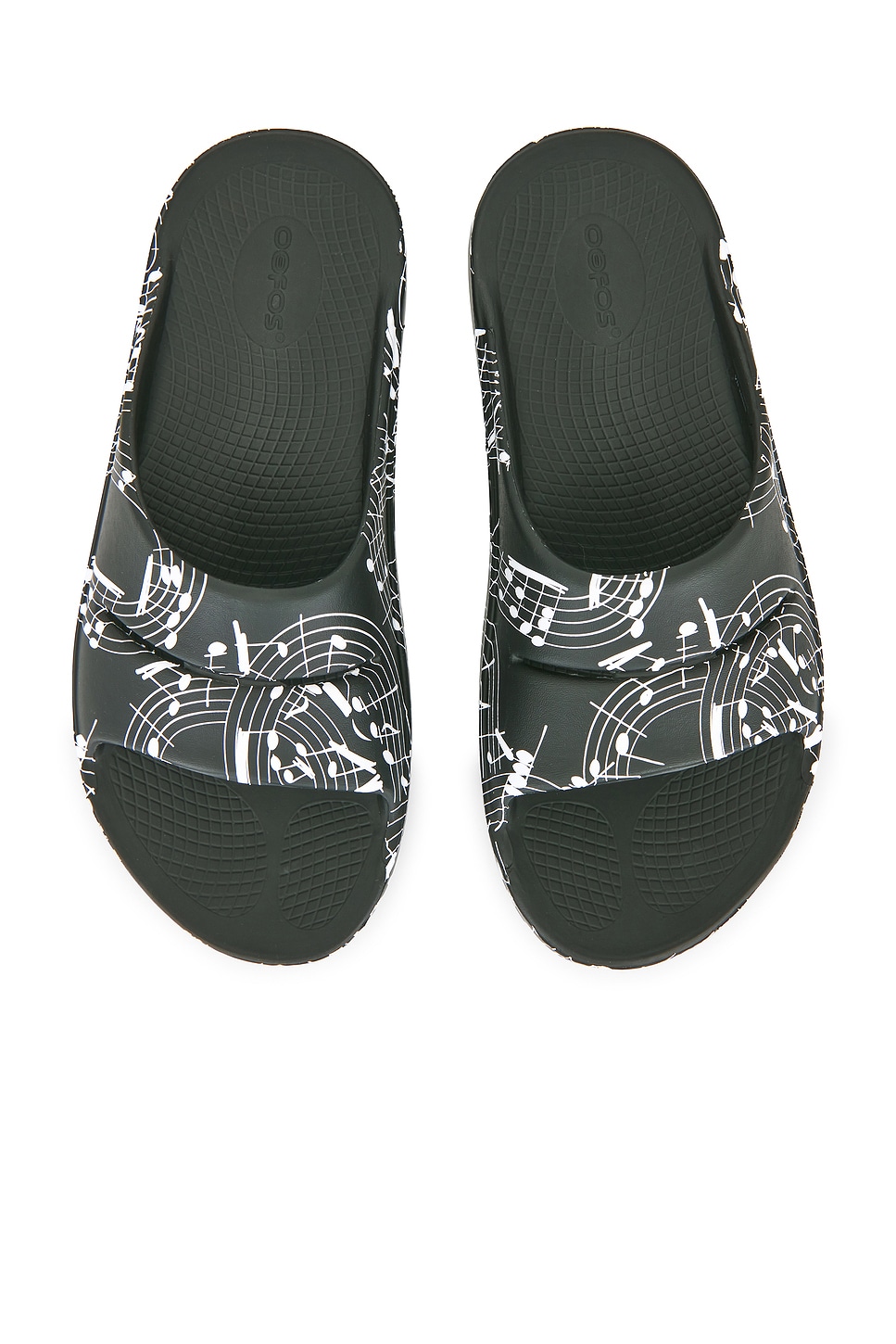 Image 4 of TAKAHIROMIYASHITA The Soloist x OFFOS Music Note Slide in Black