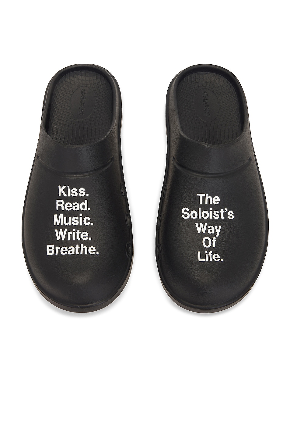 Image 1 of TAKAHIROMIYASHITA The Soloist The Soloist's Way Of Life Clogs in Black