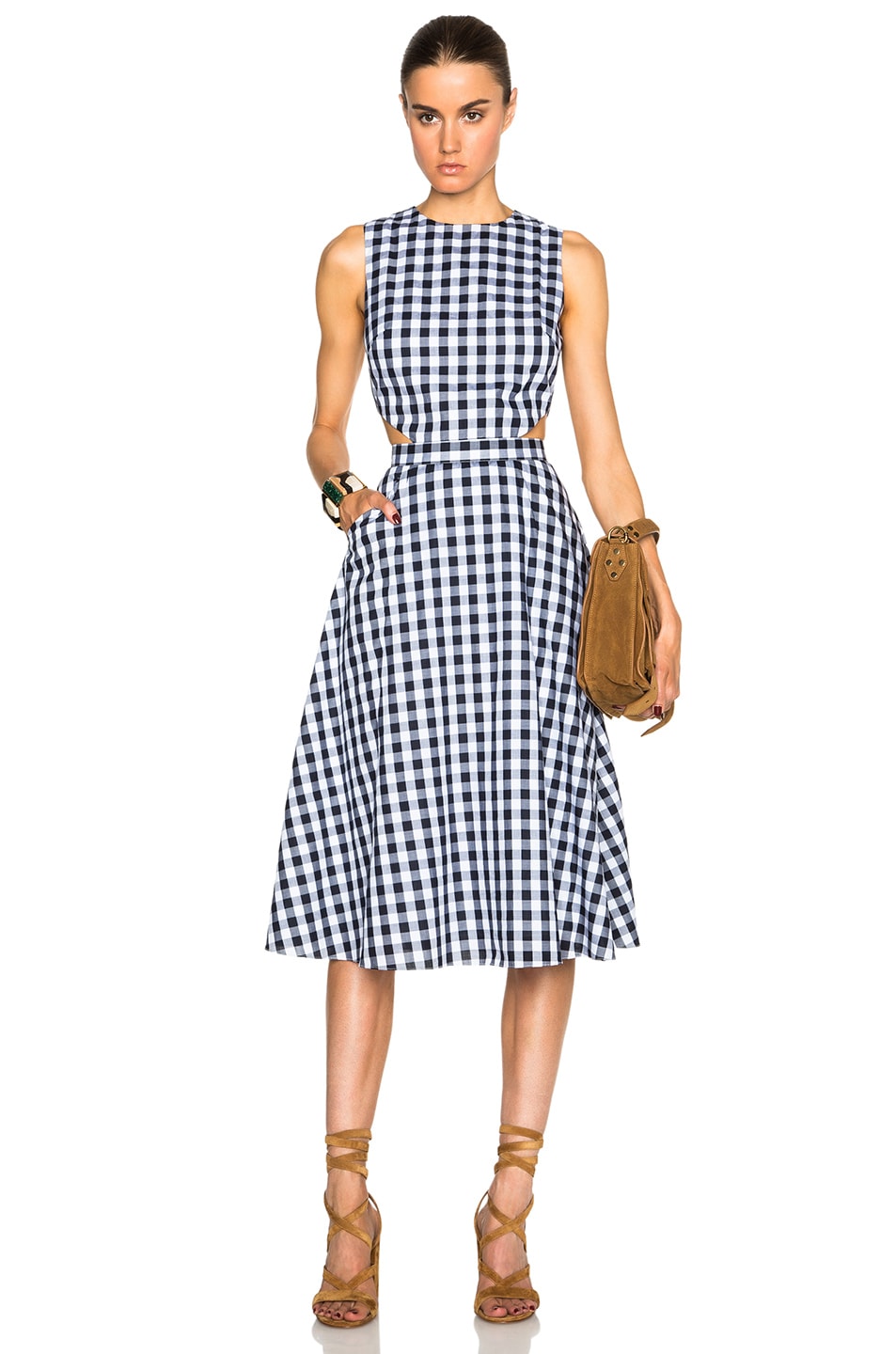 Image 1 of Tanya Taylor New Monica Dress in Gingham