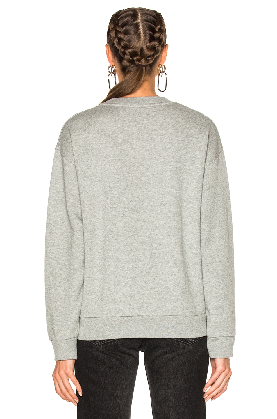 french terry cotton sweatshirt