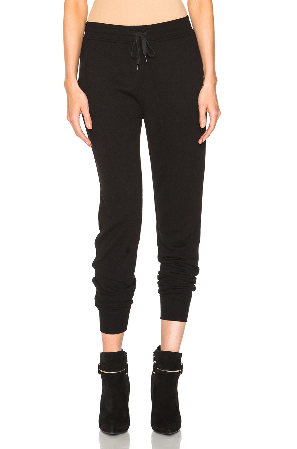 Image 1 of Alexander Wang French Terry Sweatpants in Black
