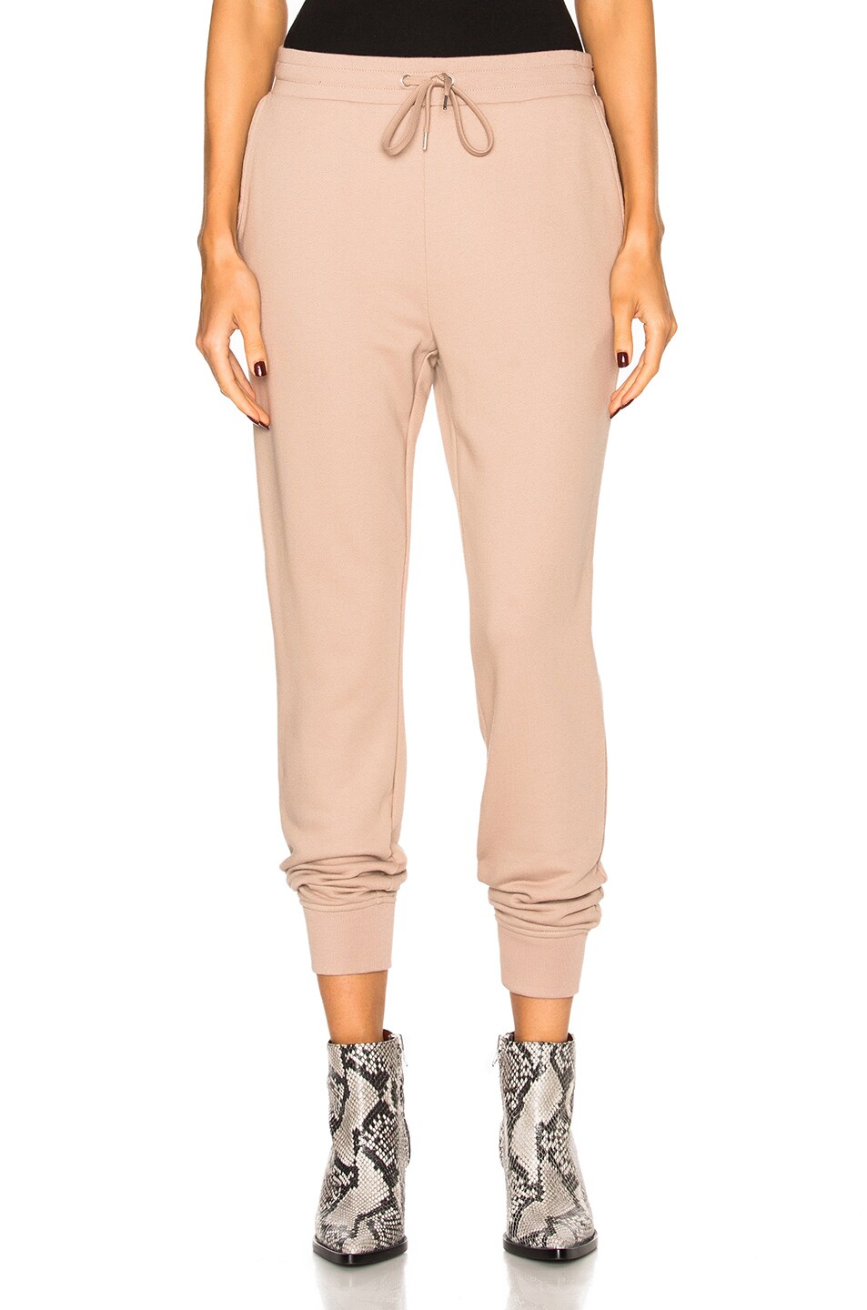 Image 1 of Alexander Wang French Terry Sweatpants in Sandstone