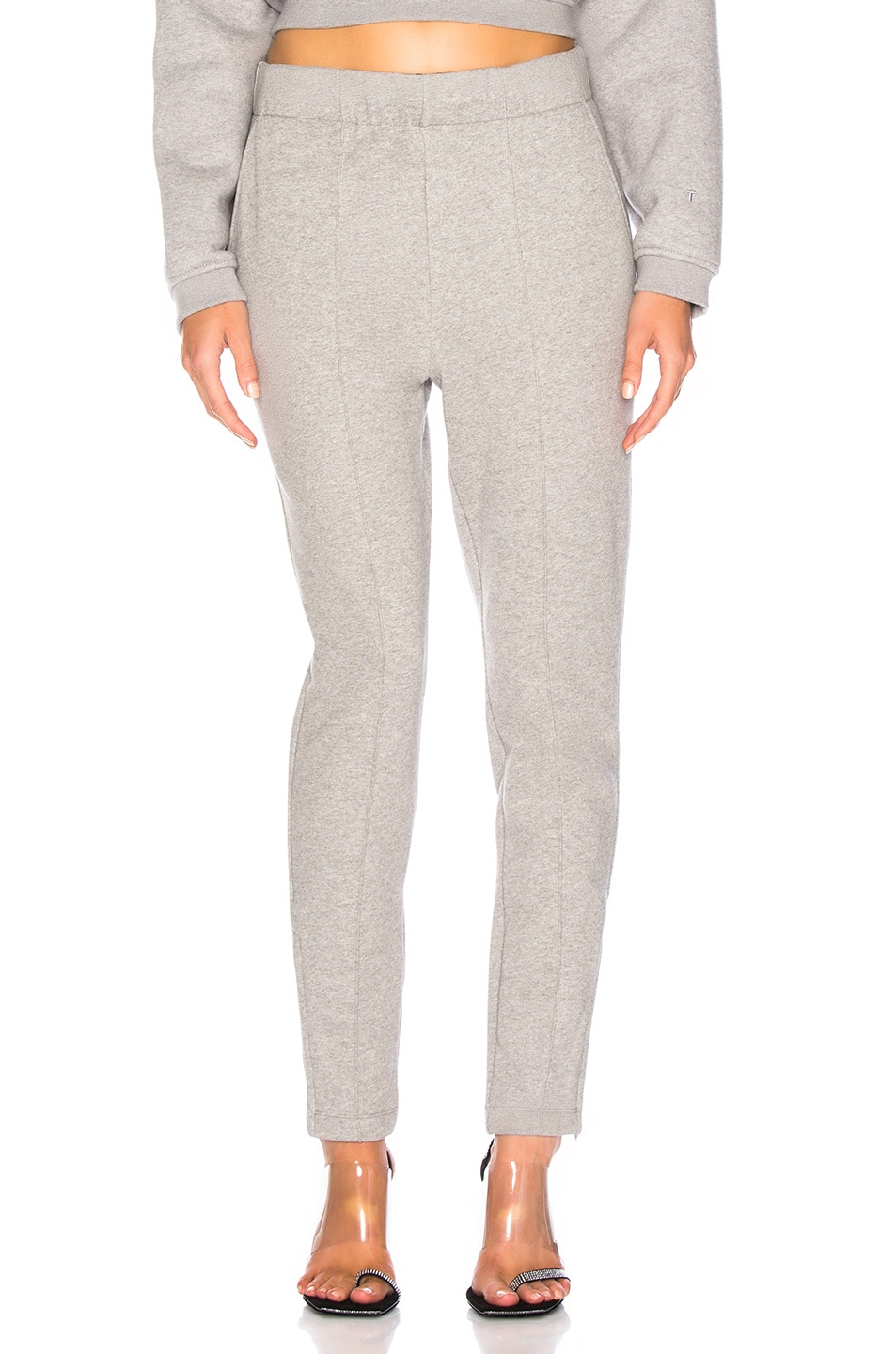 Image 1 of Alexander Wang Pull On Pant in Heather Grey