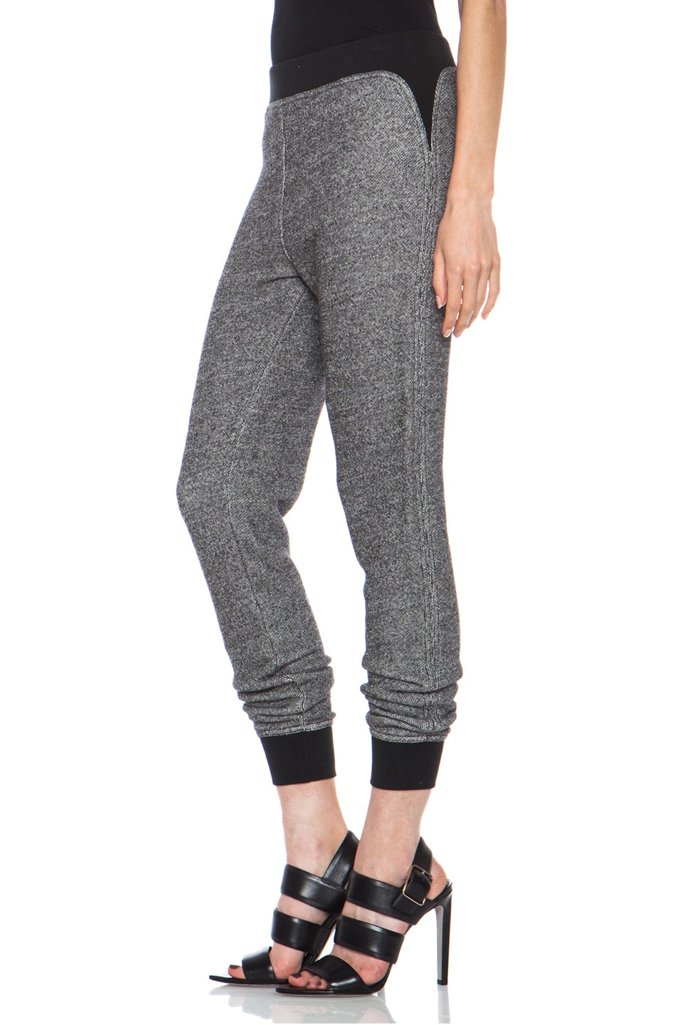 alexander wang black sweatpants