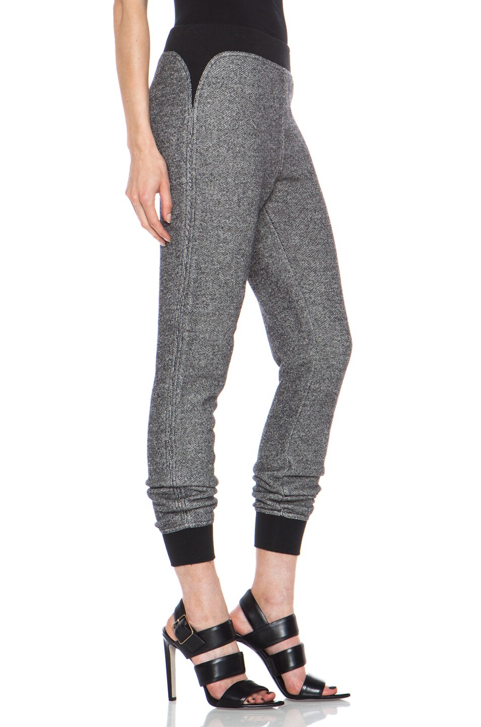 alexander wang black sweatpants