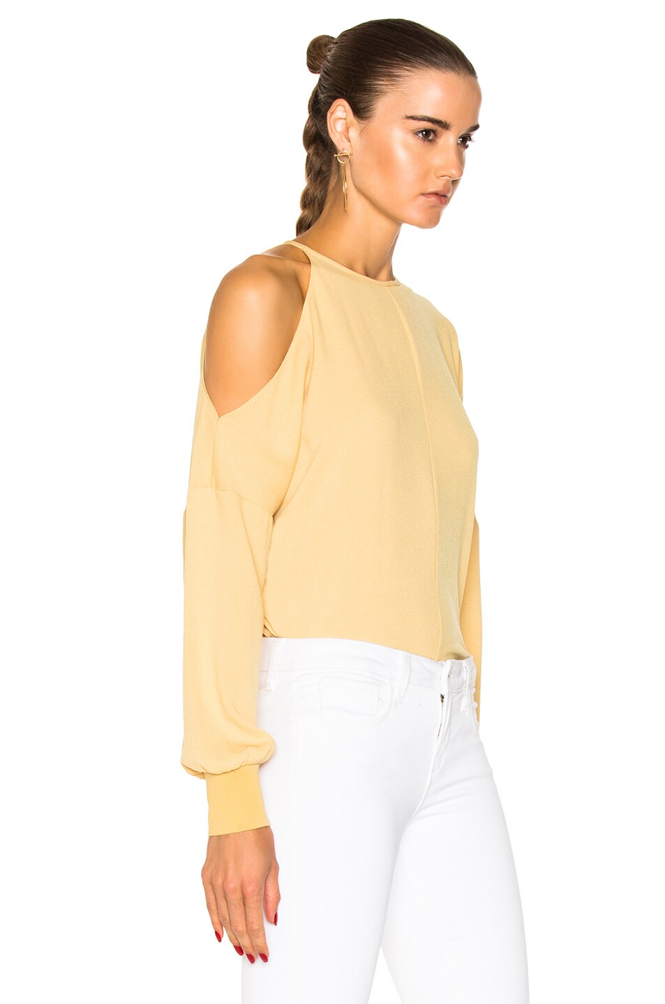 asymmetrical cut out top