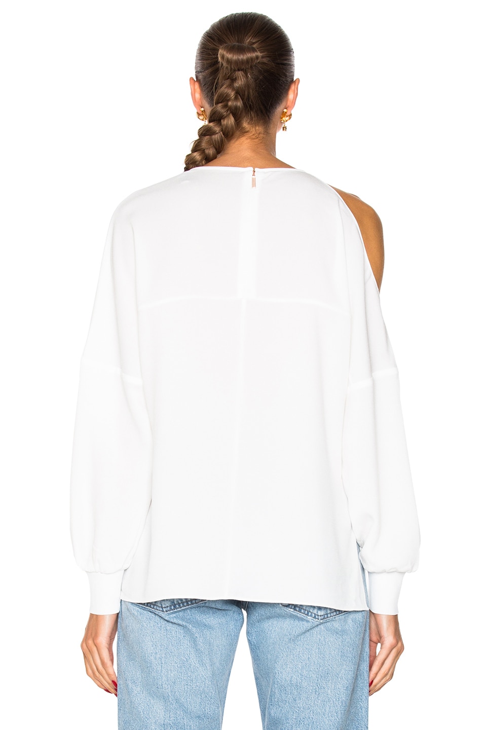 asymmetrical cut out top