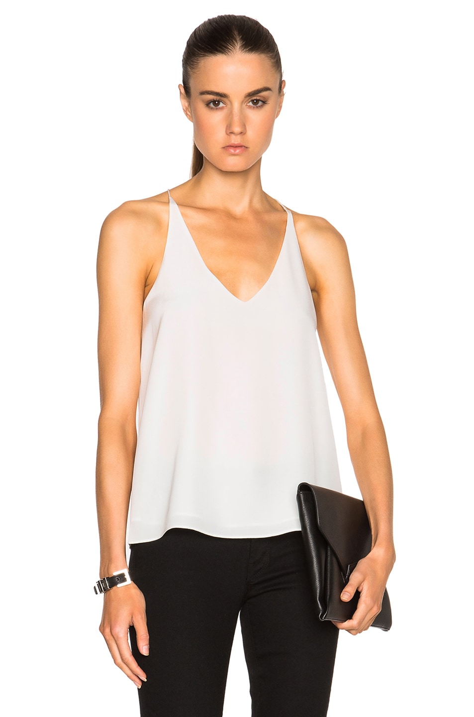 Image 1 of Tibi Cami Top in Ivory