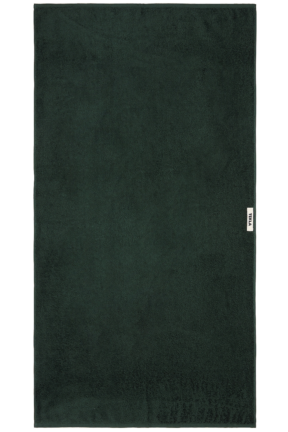 Image 1 of Tekla Solid Bath Towel in Forest Green