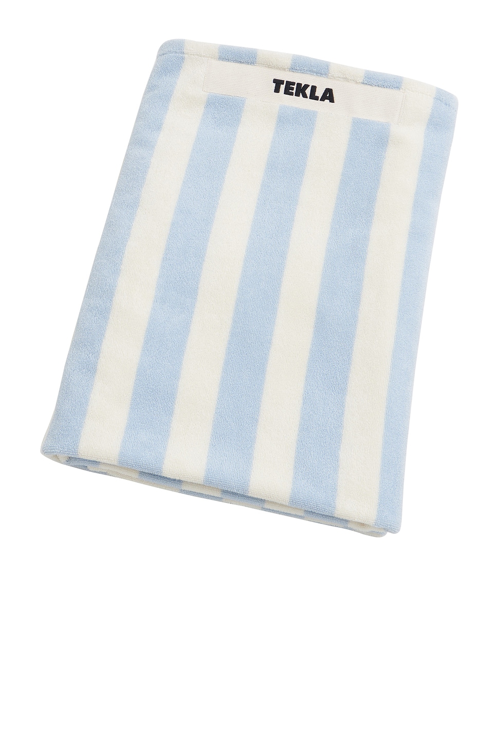 Image 1 of Tekla Beach Towel in Isle Blue Stripes