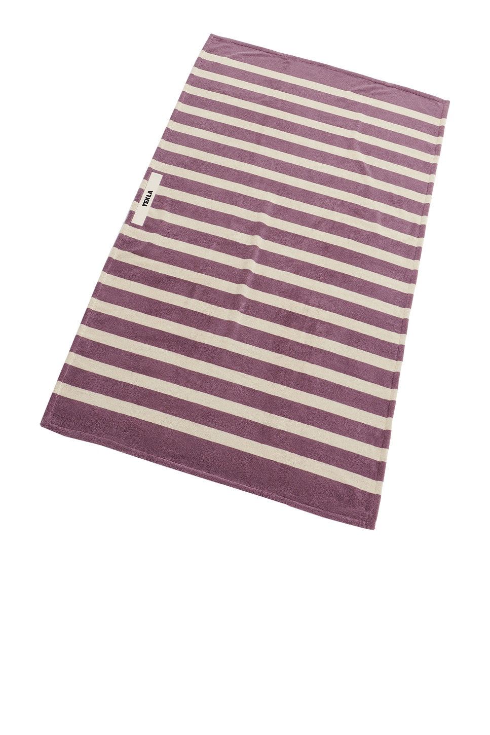 Shop Tekla Beach Towel In Port Stripes