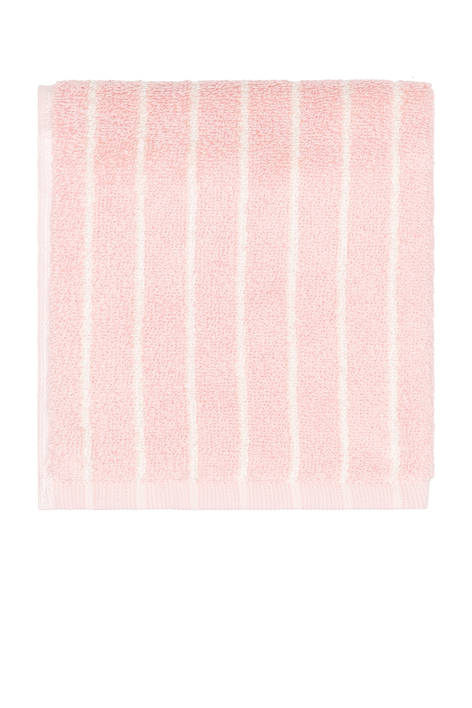 Image 1 of Tekla Pin Stripes Guest Towel in Shaded Pink Stripes